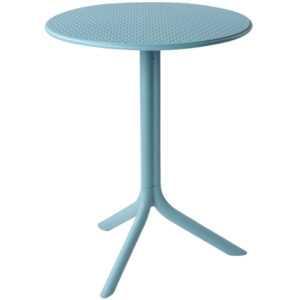 Nardi Světle modrý plastový zahradní stolek Step 60