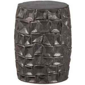 Hoorns Hnědá keramická stolička Baybom 45 cm