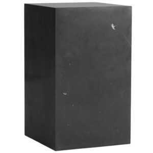 Černý mramorový noční/odkládací stolek MENU PLINTH 30 x 30 cm