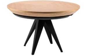 Dubový rozkládací jídelní stůl Windsor & Co Magnus 130 x 130-230 cm