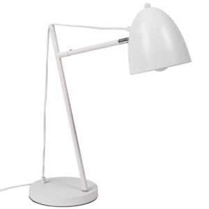 Bílá kovová stolní lampa Somcasa Tossal 58 cm