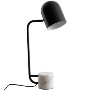 Černá kovová stolní lampa Somcasa Cirat 59 cm