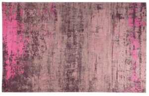 Moebel Living Růžový látkový koberec Charlize 240 x 160 cm