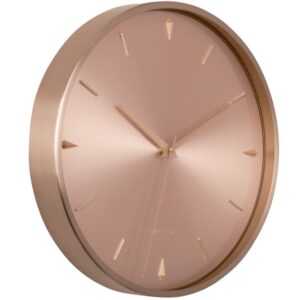 Time for home Béžové kovové nástěnné hodiny Liopé 30 cm