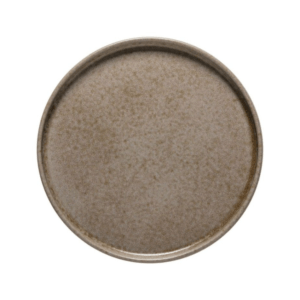 Hnědý kameninový talíř COSTA NOVA REDONDA 29 cm