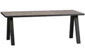 Hoorns Hnědý teakový jídelní stůl Urgento 180 x 90 cm