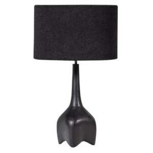 Hoorns Černá kovová stolní lampa Fuse