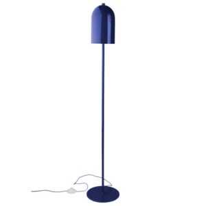Jotex Modrá kovová stojací lampa ARA 130 cm