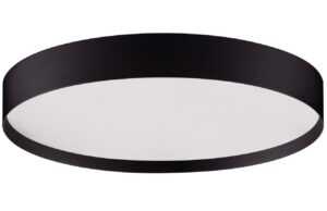 Černé kovové stropní LED světlo Nova Luce Roi 40 cm
