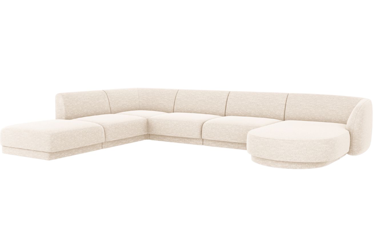 Micadoni Rohová pohovka Miley 330 cm