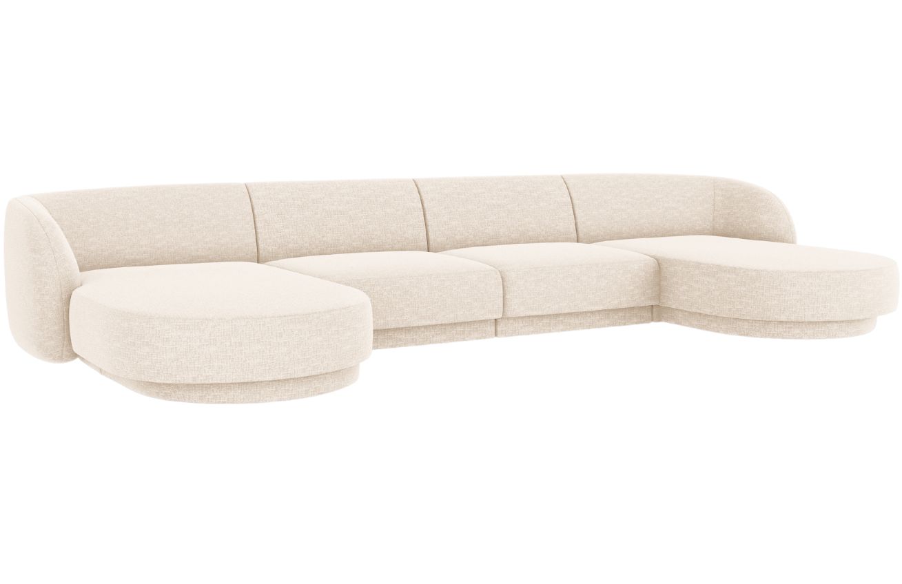 Micadoni Rohová pohovka Miley 330 cm