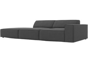 Micadoni Sametová pohovka Jodie 262 cm