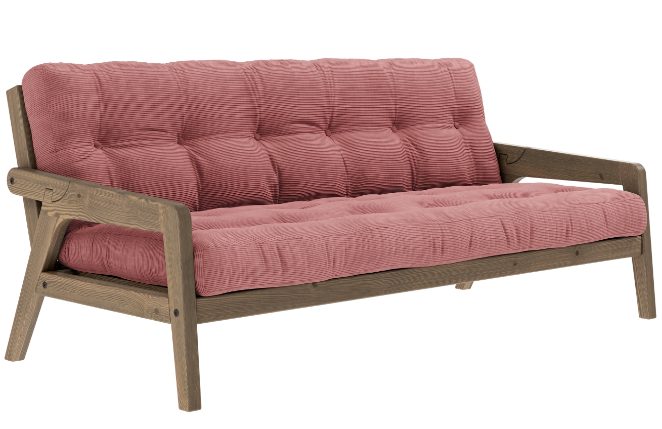 Karup Design Manšestrová rozkládací pohovka Grab 204 cm