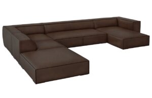 Windsor & Co Kožená rohová pohovka Madame 365 cm