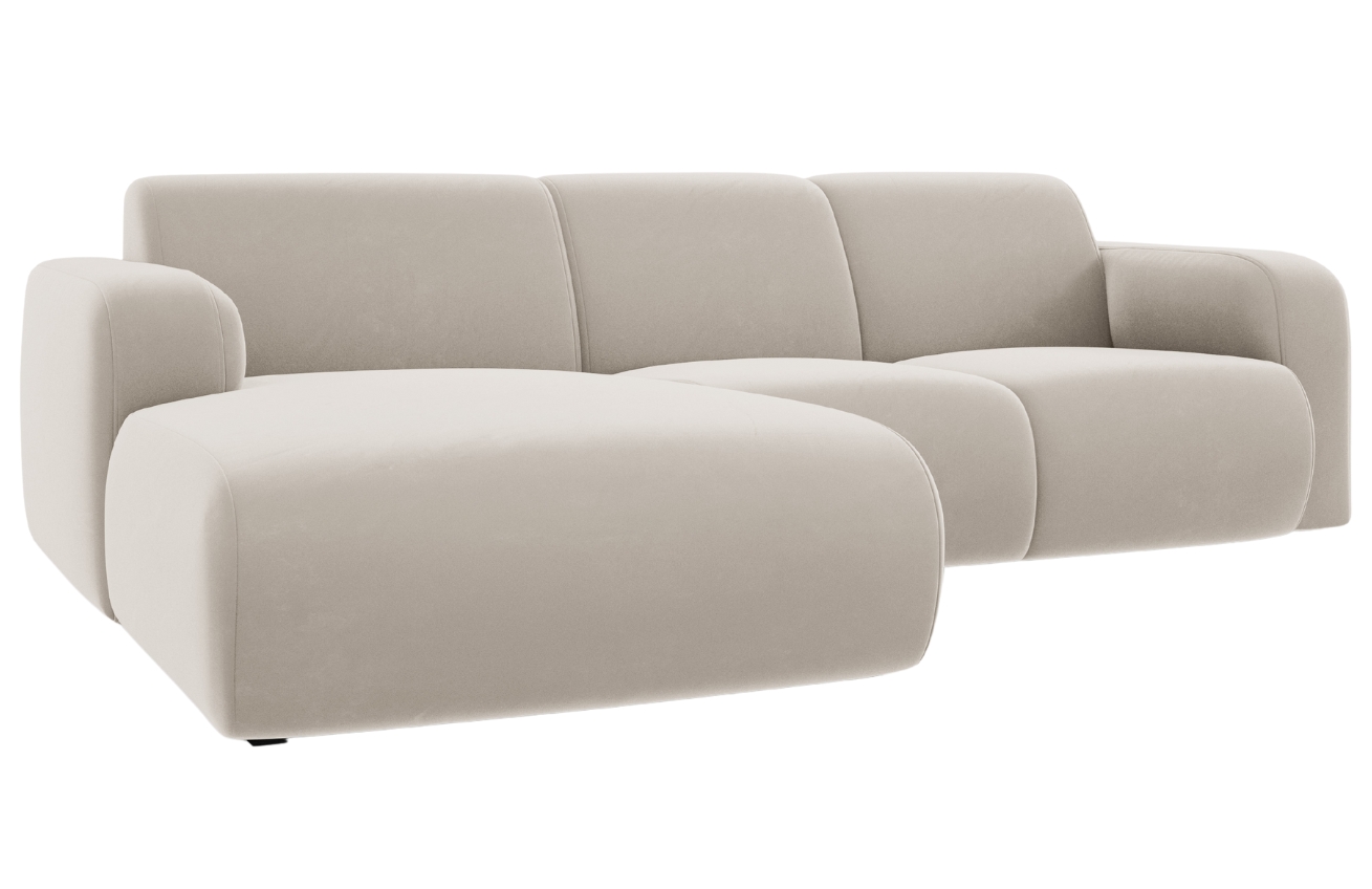 Windsor & Co Sametová rohová pohovka Lola 250 cm