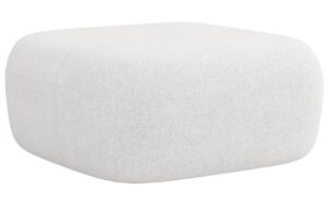 Windsor & Co Bouclé podnožka Aldrin 90 x 88 cm