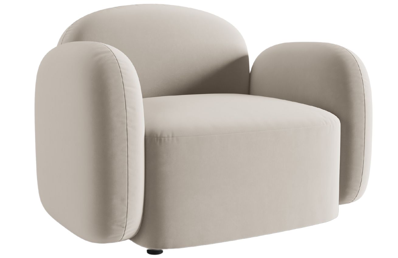 Micadoni Sametové křeslo Blair