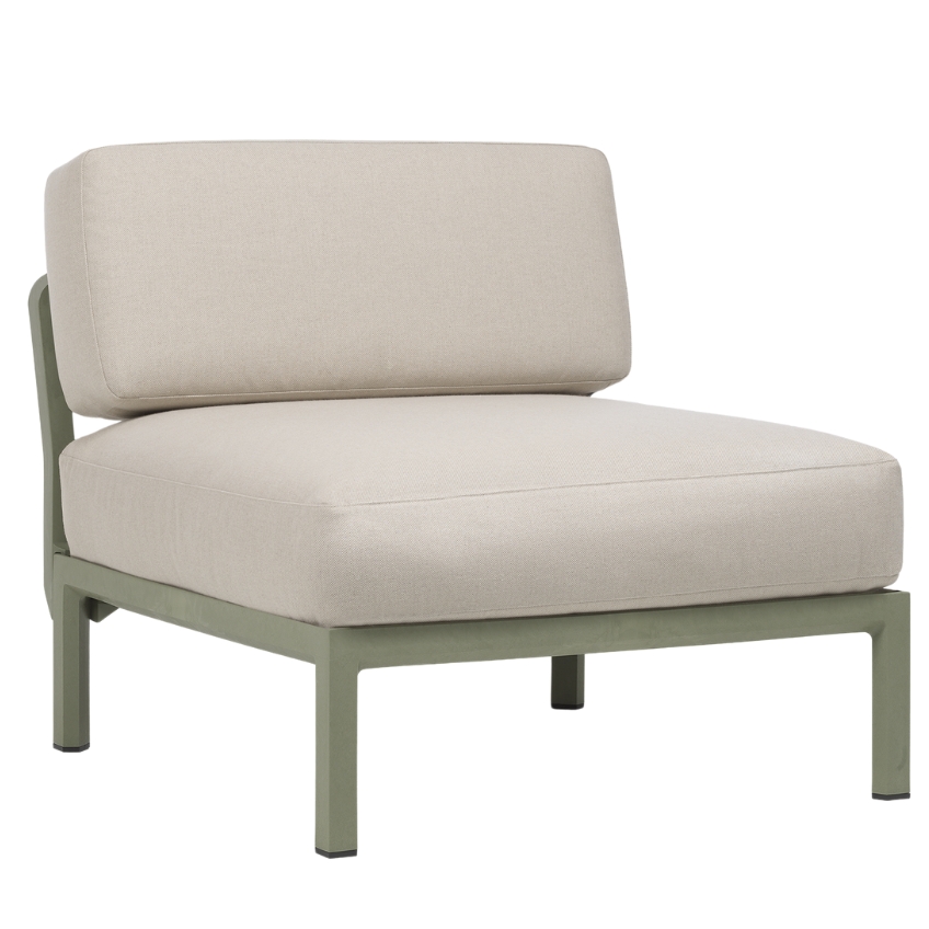 Nardi Béžový zahradní modul Maximo se zelenou podnoží