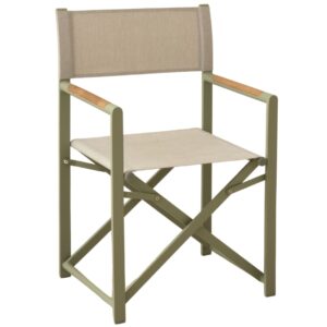 Micadoni Skládací zahradní židle Salines