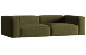 Micadoni Sametová pohovka Nuria 290 cm