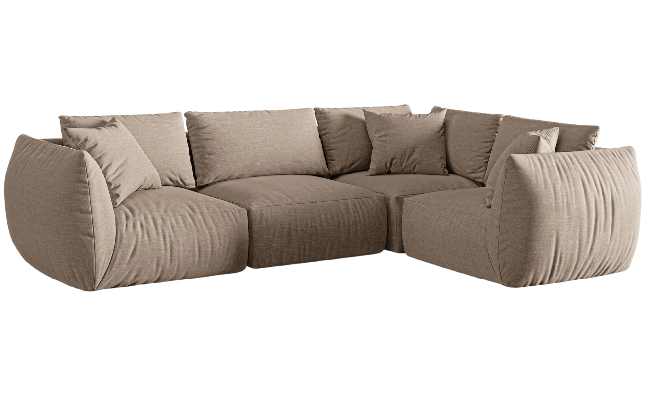 Micadoni Rohová pohovka Chris II. 295 cm