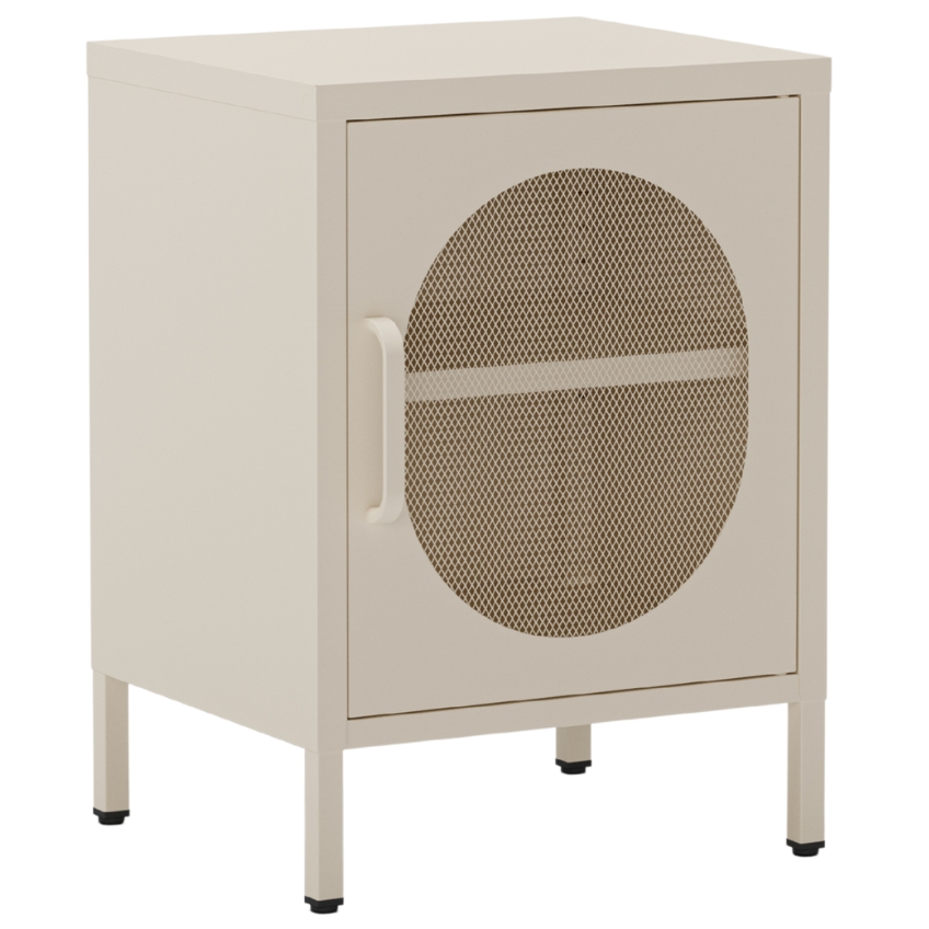 Marckeric Kovový noční stolek Diora 40 x 35 cm