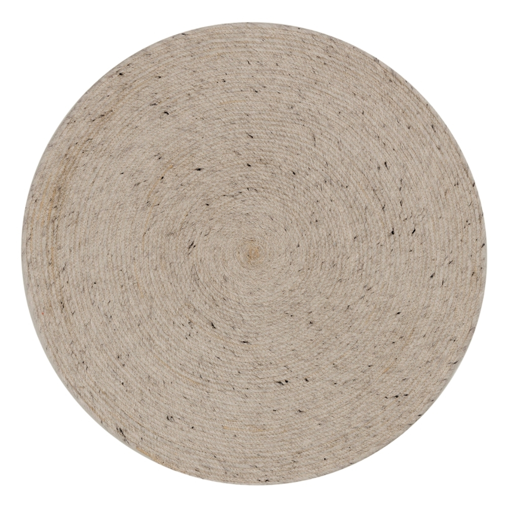 Šedý vlněný koberec Kave Home Takashi 150 cm