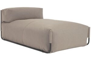 Kave Home Šedozelený zahradní modul Square 101 x 165 cm