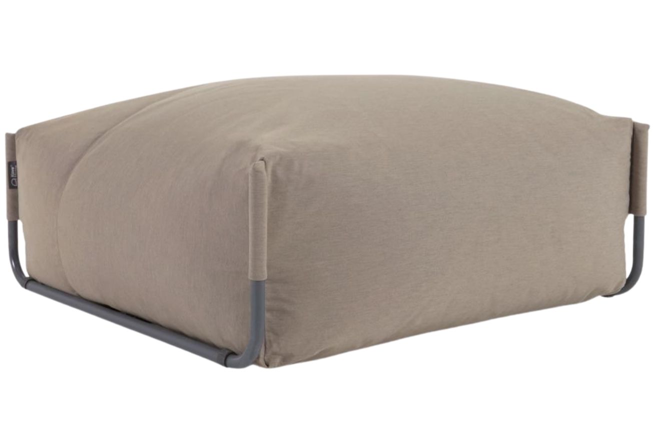 Kave Home Šedozelený zahradní modul/podnožka Square 101 x 101 cm