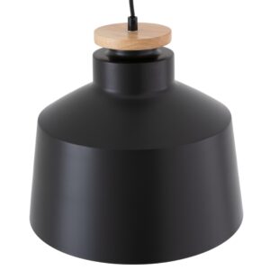 Somcasa Černé kovové závěsné světlo Artana 30 cm