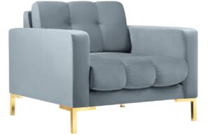 Micadoni Sametové křeslo Mamaia