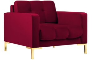 Micadoni Sametové křeslo Mamaia