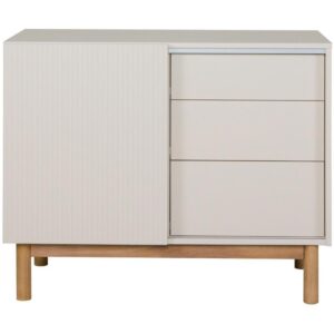 Béžová přebalovací komoda Quax Mood 110 x 52 cm