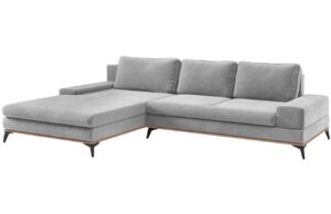 Windsor & Co Sametová rozkládací pohovka Astre 315 cm