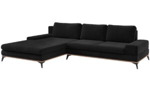 Windsor & Co Sametová rozkládací pohovka Astre 315 cm