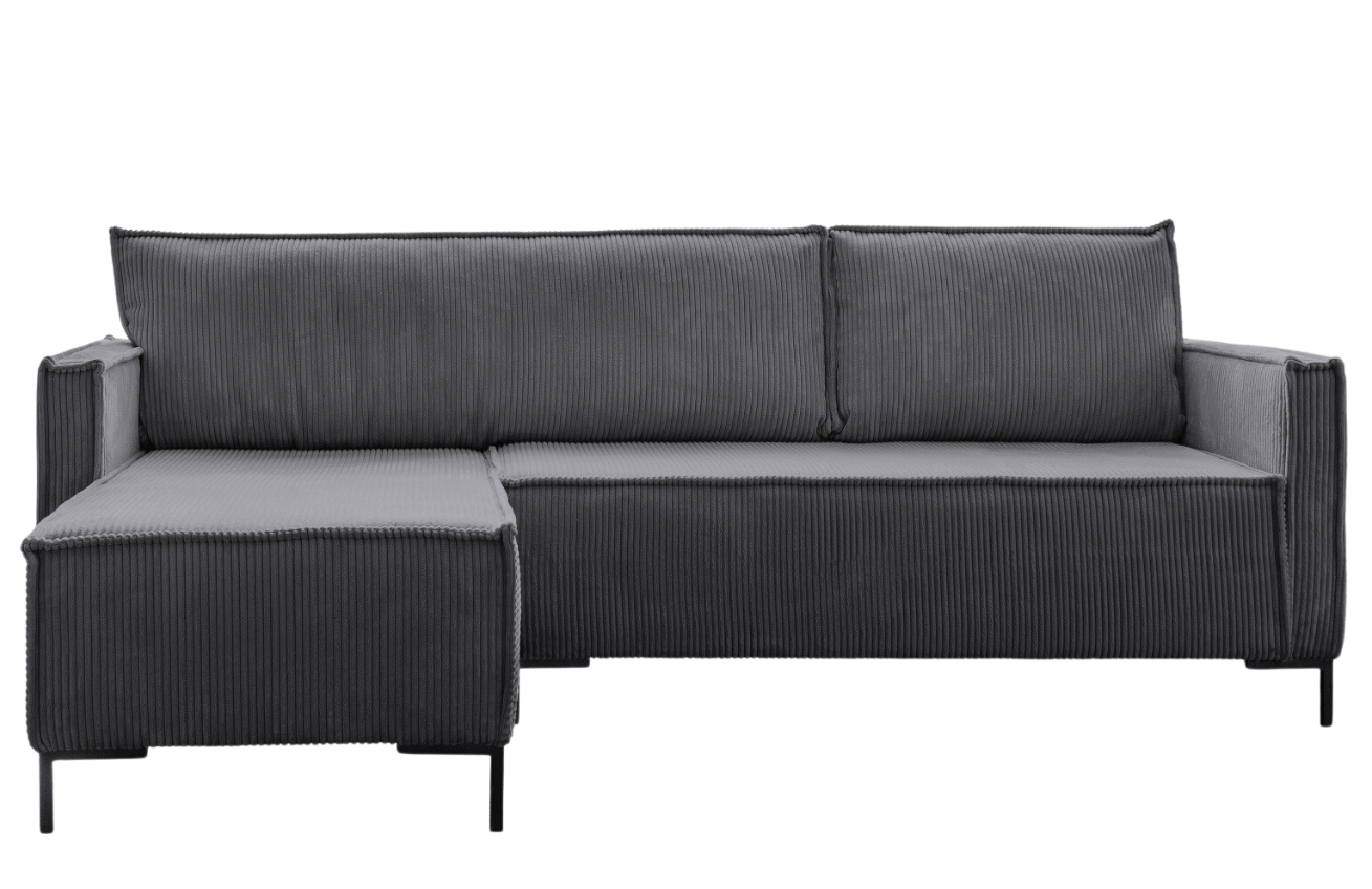 Miuform Manšestrová rohová pohovka Lincoln 232 cm