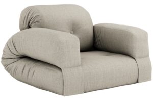 Karup Design Lněné rozkládací křeslo Hippo