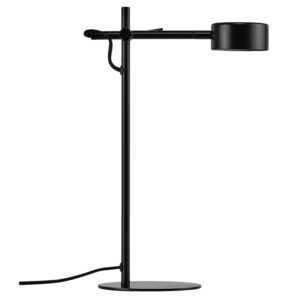 Nordlux Černá kovová stolní LED lampa Clyde