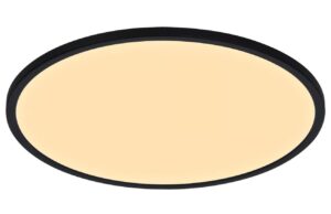 Nordlux Černé kovové stropní LED světlo Oja 60 cm