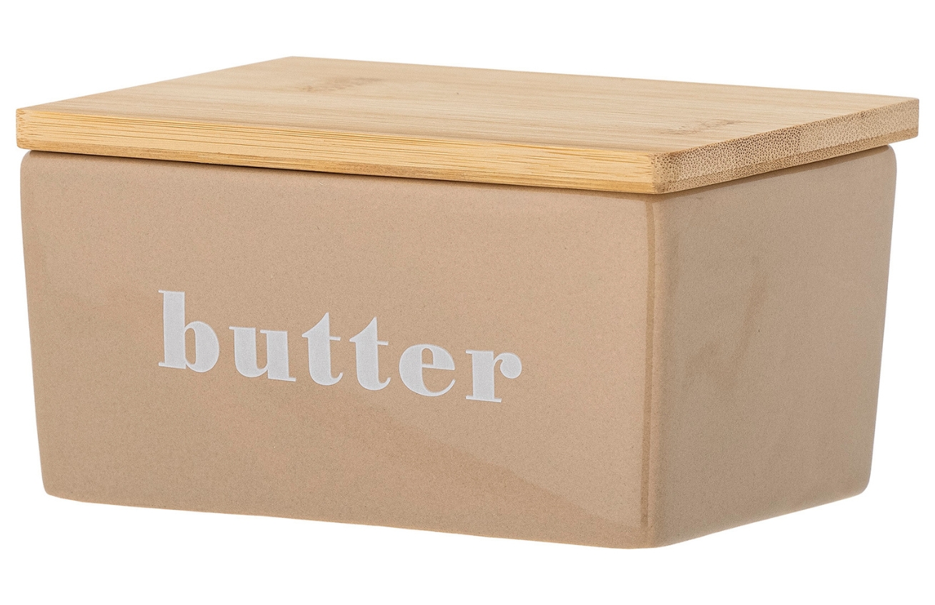 Bloomingville Kameninová dóza na máslo Hanyu