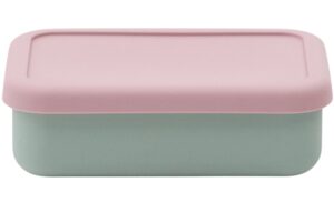 Kave Home Růžovo-zelený svačinový box Lili