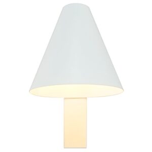 Nordlux Bílé kovové nástěnné světlo Wilmer