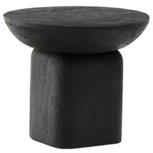 Kave Home Dřevěný odkládací stolek Ovak 50 cm