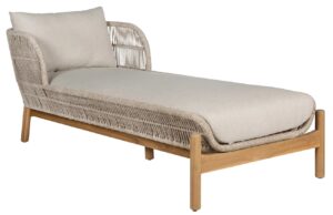 Nordic Living Zahradní lehátko Terracina