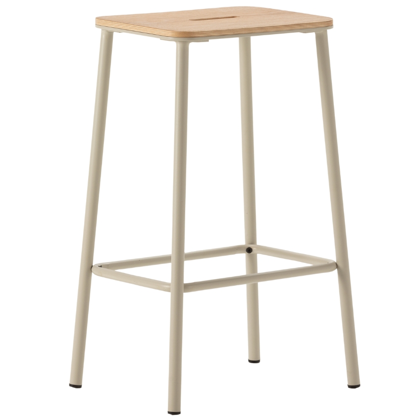 Marckeric Dřevěná barová židle Abba 65 cm