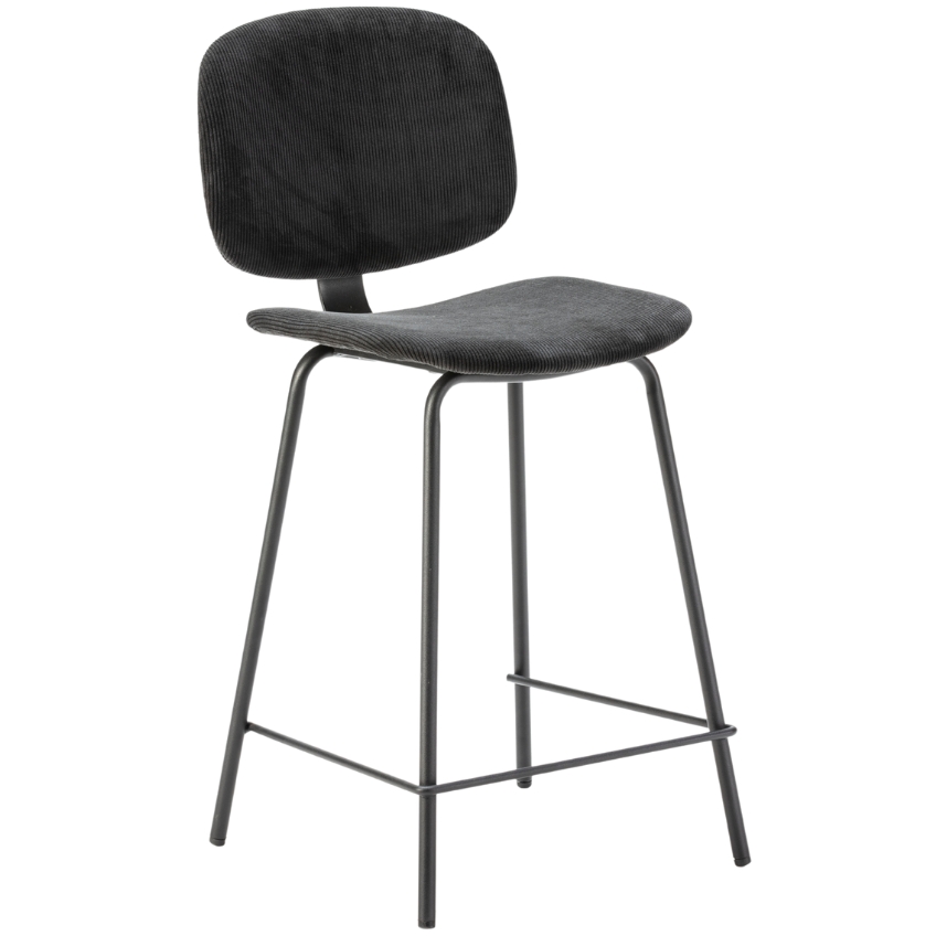 Marckeric Manšestrová barová židle Arus 66 cm