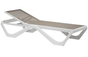 VONDOM Plastové zahradní lehátko LOVE