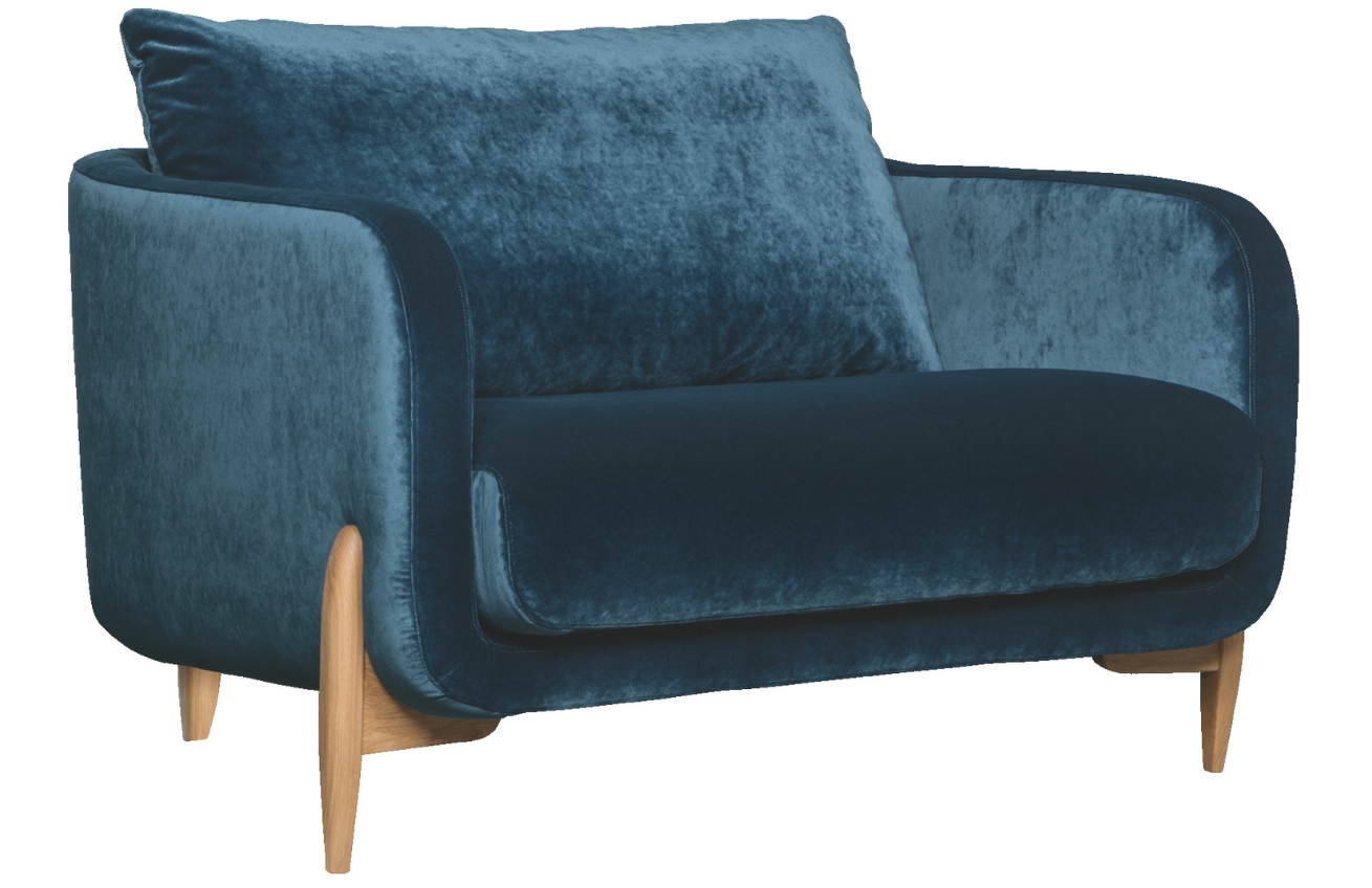 Sits Sametové křeslo Jenny