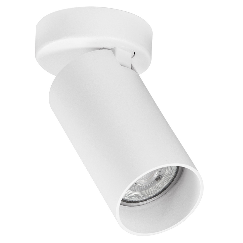 Nova Luce Bílé kovové bodové světlo Oso 7 cm