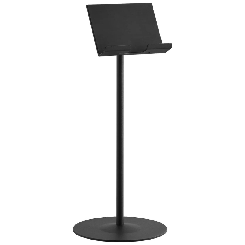 YAMAZAKI Černý kovový nastavitelný stojan na tablet Smart